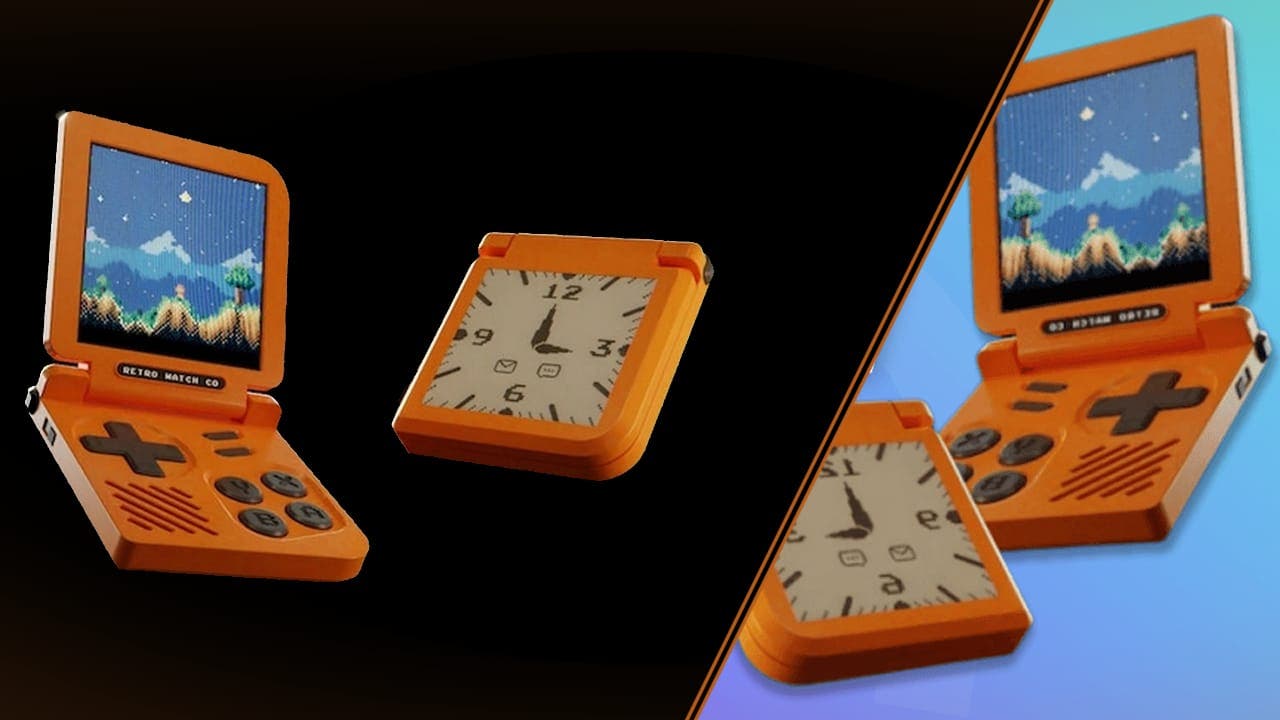 Retro Gaming Watch es un reloj que puede emular juegos retro